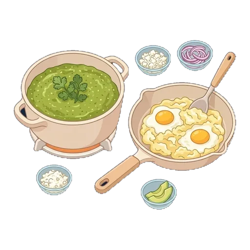 Light Green Chilaquiles (Chilaquiles Verdes) — step 3