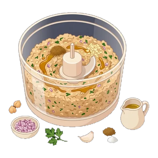 Baked Falafel Bowl — step 1