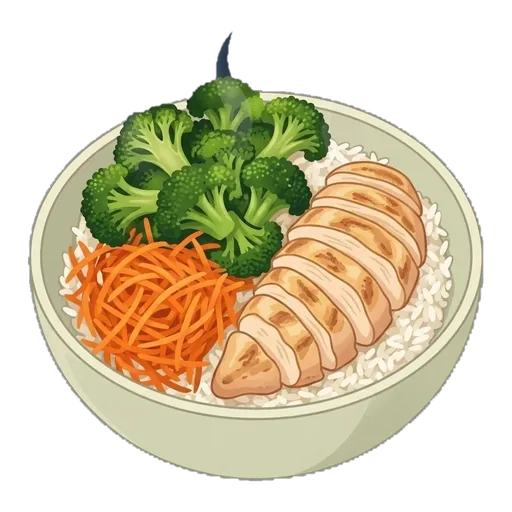 Peanut Chicken Rice Mass Bowl — step 4