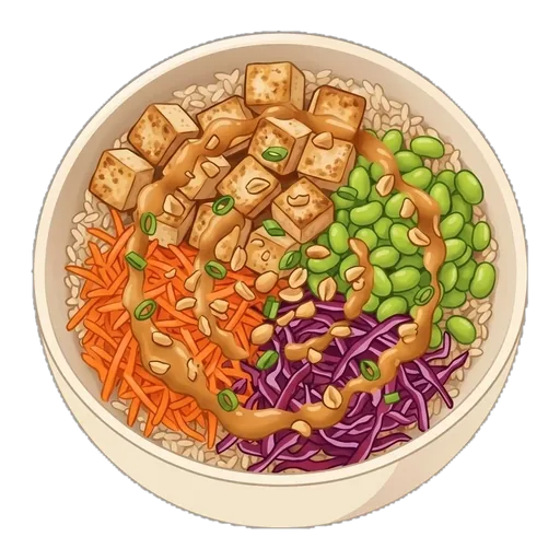 Peanut Tofu Bowl — step 5