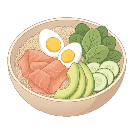 Smoked Salmon Breakfast Bowl — step 2