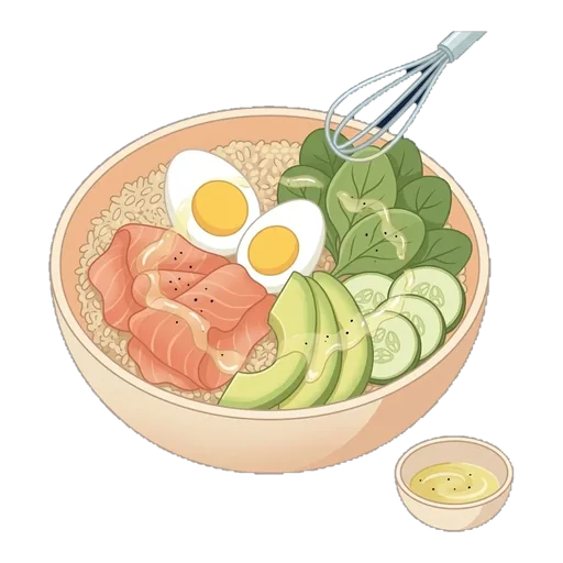 Smoked Salmon Breakfast Bowl — step 3