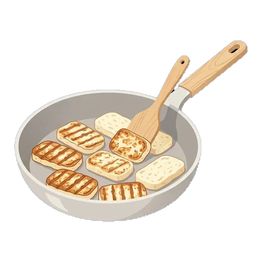 Grilled Halloumi Quinoa Bowl — step 1