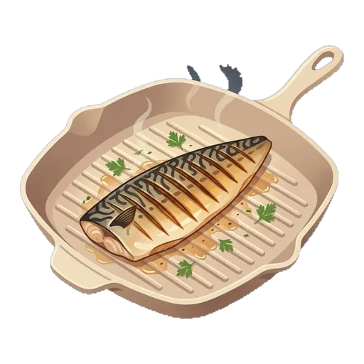 Grilled Mackerel Bowl — step 1