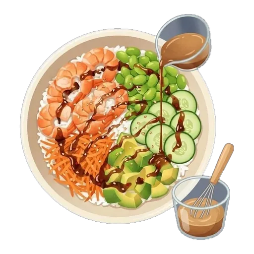 Shrimp Poke Bowl — step 3