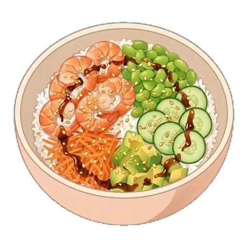Shrimp Poke Bowl — step 4