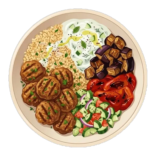 Turkish Kofte Bowl — step 4