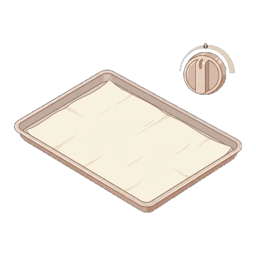 Open-Face Bean and Cheese Rolls (Molletes) — step 1