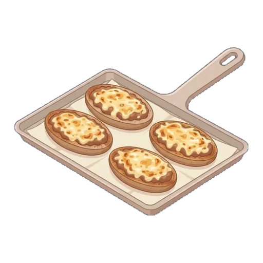Open-Face Bean and Cheese Rolls (Molletes) — step 4