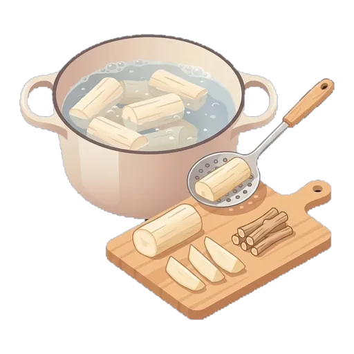 Oven-Fried Yuca (Yuca al Horno) — step 2