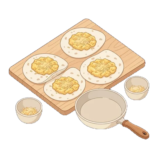 Egg Quesadilla (Quesadilla con Huevos) — step 2