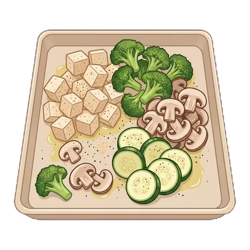 Veggie Tofu Bowl (Light) — step 2