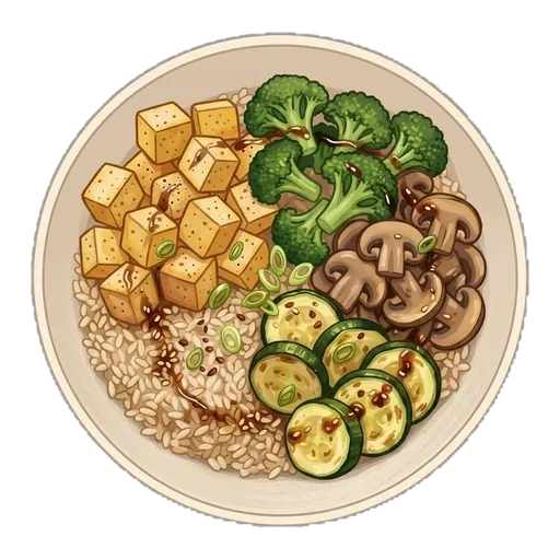 Veggie Tofu Bowl (Light) — step 4