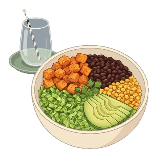 Black Bean Sweet Potato Bowl — step 3