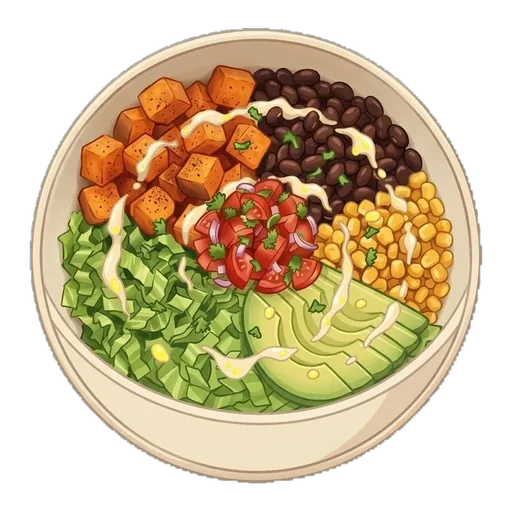 Black Bean Sweet Potato Bowl — step 4