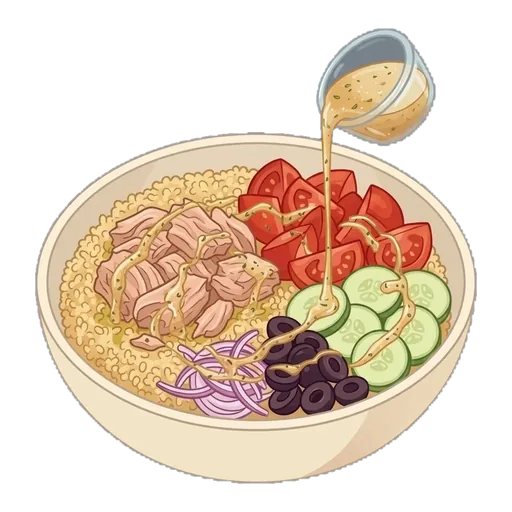 Mediterranean Tuna Bowl — step 4
