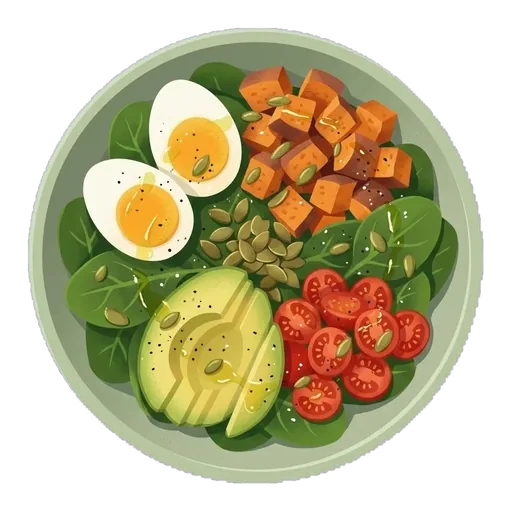 Egg & Sweet Potato Breakfast Bowl — step 4