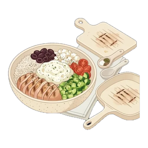 Greek Chicken Bowl — step 4